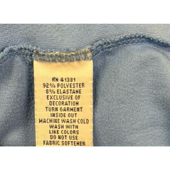 Polo Golf Ralph Lauren 1/4 Quarter Zip Performance Mock Neck Top Blue Women’s S - Picture 11 of 11